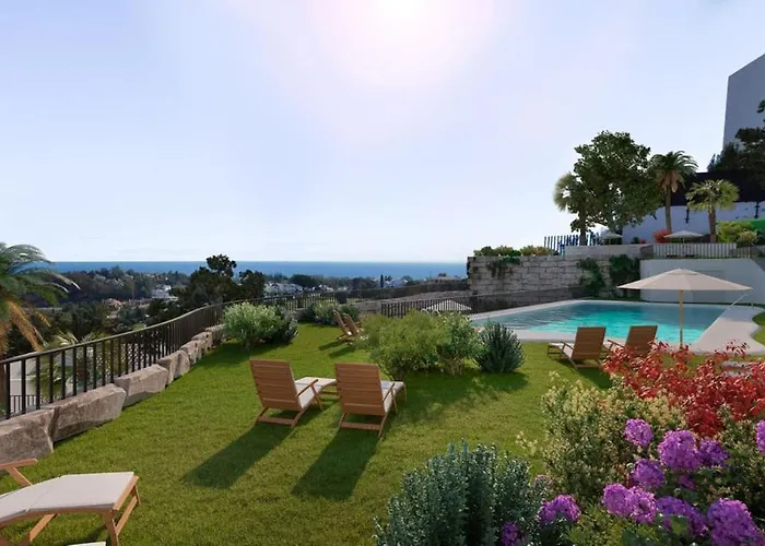 Luxury Penthouse Casa De Paraiso, Sea View, Pools, Golf Appartement